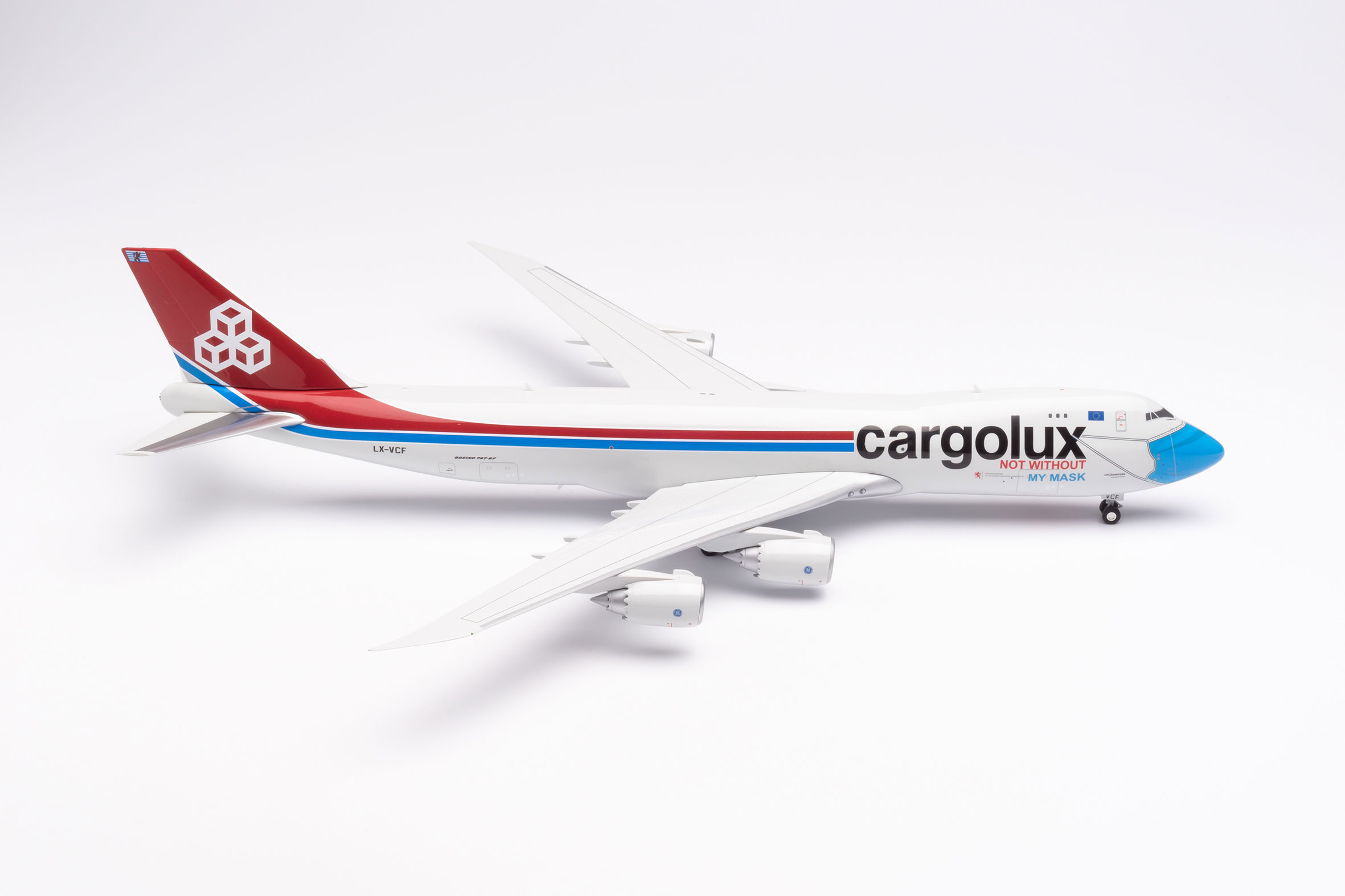 Scalemodelstore Herpa Wings Cargolux Boeing F