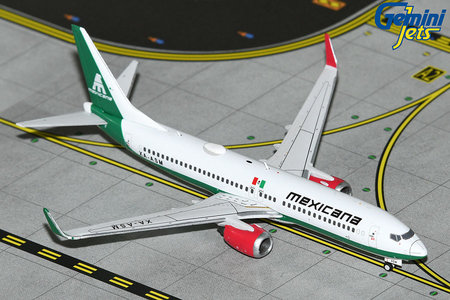 Mexicana Boeing 737-800 (GeminiJets 1:400)