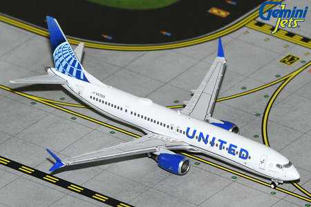 United Airlines Boeing 737 MAX 9 (GeminiJets 1:400)